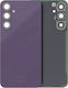 Back Cover Glass Camera Lens Samsung Galaxy S23 Fe Service Pack Purple
