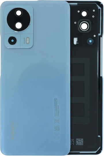 Back Cover Glass Xiaomi 13 Lite Service Pack Lite Blue
