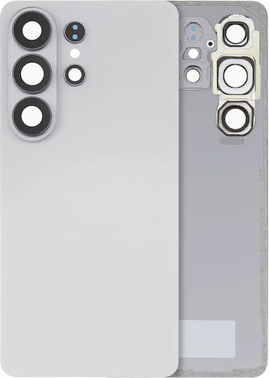 Back Cover Glass Camera Lens Samsung Galaxy S26 Ultra Aftermarket Plus White
