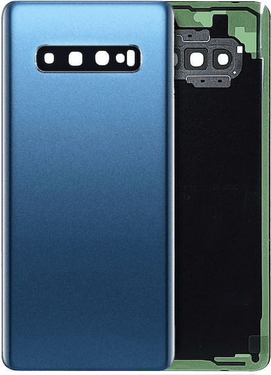 Back Cover Glass Camera Lens Samsung Galaxy S10 Plus Service Pack Prism Blue