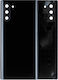 Back Cover Glass Camera Lens Samsung Galaxy Note 10 No Logo Aftermarket Plus Aura Black