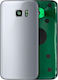 Back Cover Glass Camera Lens Samsung Galaxy S7 No Logo Aftermarket Plus Silver