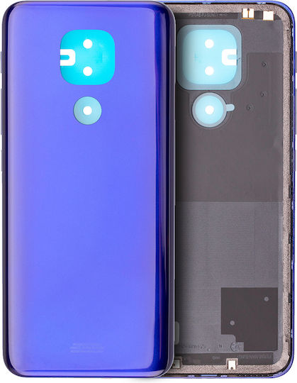 Back Cover Glass Motorola Moto G9 Play Xt2083 2020 Sapphire Blue
