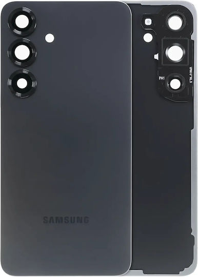 Back Cover Glas Kameraobjektiv Samsung Galaxy S25 5G Service Pack Blau Schwarz