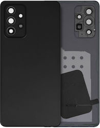 Back Cover Glass Camera Lens Samsung Galaxy A52s A528 2021 Service Pack Awesome Black Back Cover Glass Camera Lens Samsung Galaxy A52s A528 2021 Service Pack Awesome Black