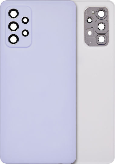 Back Cover Glass Camera Lens Samsung Galaxy A72 A725 2021 Service Pack Violet