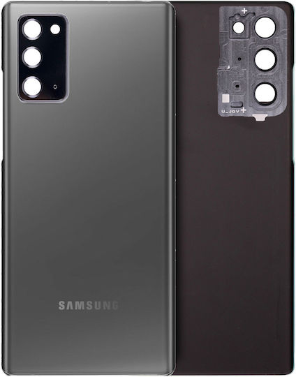 Rückseitiges Glas Kameralinse Samsung Galaxy Note 20 5G Service Pack Mystic Gray