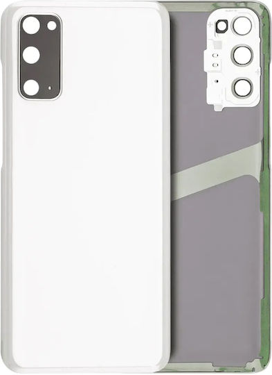 Sticlă Capac Spate Lentilă Cameră Samsung Galaxy S20 5g Pachet Service Alb Nor