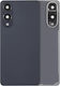 Back Cover Glass Camera Lens Samsung Galaxy S25 Edge No Logo Aftermarket Plus Titanium Jetblack