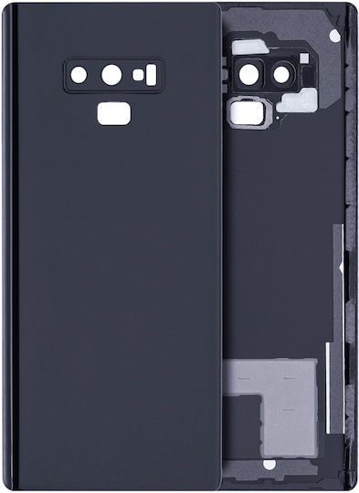 Sticlă Spate Lentilă Cameră Samsung Galaxy Note 9 Fără Logo Aftermarket Plus Negru Închis