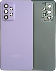 Back Cover Glass Camera Lens Samsung Galaxy A52s A528 2021 Service Pack Awesome Violet Back Cover Glass Camera Lens Samsung Galaxy A52s A528 2021 Service Pack Awesome Violet