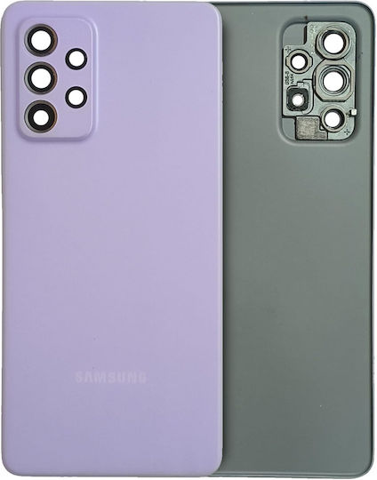 Back Cover Glass Camera Lens Samsung Galaxy A52s A528 2021 Service Pack Awesome Violet