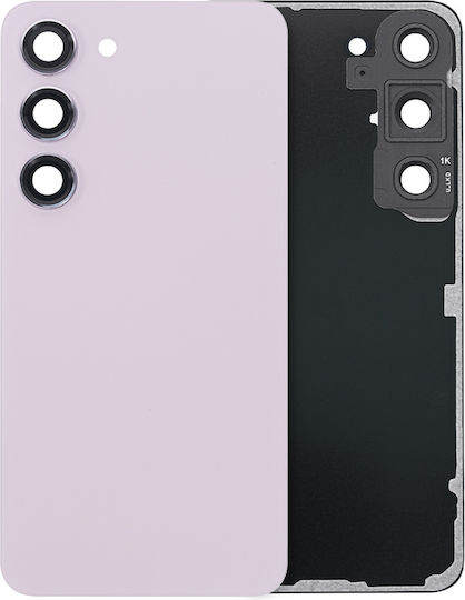 Rückseitiges Glas Kameralinse Samsung Galaxy S23 5G Service Pack Lavendel