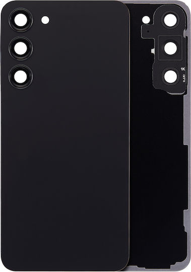 Back Cover Glass Camera Lens Samsung Galaxy S23 Plus Service Pack Phantom Black