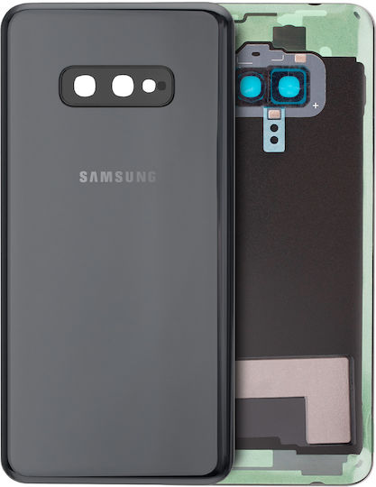 Back Cover Glass Camera Lens Samsung Galaxy S10e Service Pack Prism Black