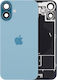 Задно Стъкло С Магнит W Magsafe И Nfc И Фенер Гъвкав За iPhone 16 Plus Оригинален Oem Версия Us Цвят Тийл