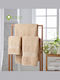 Isadore Lorraine Badetuch-Set 3 Stück Beige Gewicht 650gr/m²