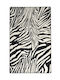 Conceptum Hypnose Zebra Rug Rectangular Black-White 100x200cm