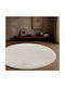 Teoran Mellow 01 Χαλί Στρογγυλό Ivory Φ120cm