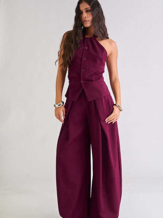 Decoro Women's Pantaloons Burgundy
