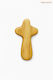 Handmade Wooden Cross Pendant – 6 Cm
