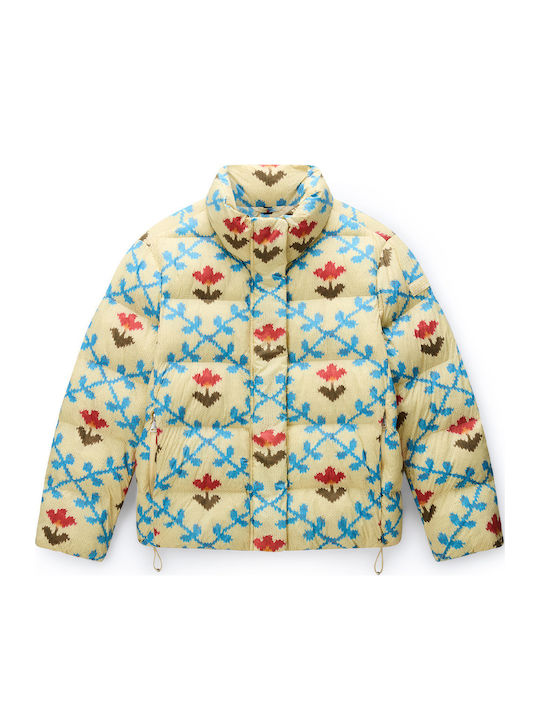 Napapijri Damen Puffer Jacken für Winter Mehrfa...