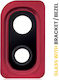 Back Camera Lens Bracket Bezel Samsung Galaxy A10 A105 2019 Red