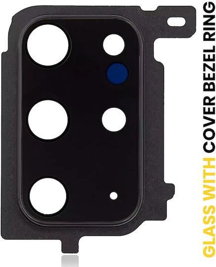 Back Camera Lens Cover Bezel Ring Samsung Galaxy S20 Plus Cosmic Black