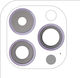 Suport și ramă pentru obiectivul camerei spate Iphone 14 Pro 14 Pro Max Set de 3 piese Aftermarket Plus Violet Închis