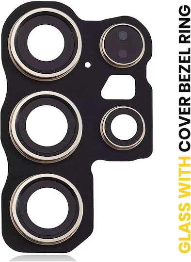 Back Camera Lens Cover Bezel Ring Samsung Galaxy S24 Ultra 5g Titanium Yellow
