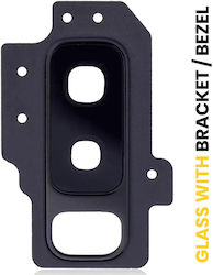 Back Camera Lens Bracket Bezel Samsung Galaxy S9 Plus Black Back Camera Lens Bracket Bezel Samsung Galaxy S9 Plus Black
