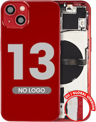 Back Housing W Small Parts Iphone 13 Eu Global Version Aftermarket Plus Red