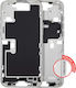 Mid-frame Housing Power Volume Button Iphone 16 Pro Max Eu Global Version Aftermarket Plus White Titanium