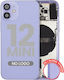 Back Housing W Small Parts Iphone 12 Mini Eu Global Version Aftermarket Plus Purple