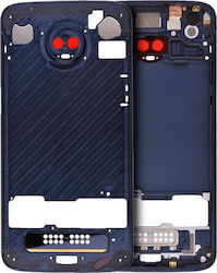 Mid-frame Housing Motorola Moto Z3 Play Xt1929-3 2018 Genuine Oem Blue