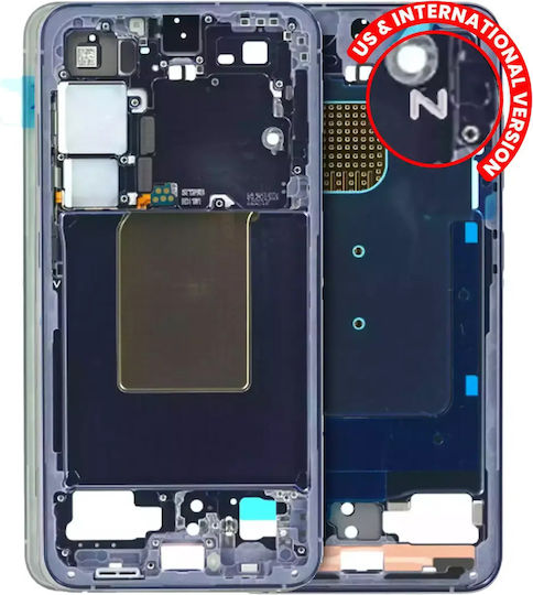 Carcasă Părți De Mijloc Pentru Telefoane Mobile Samsung Galaxy S24 5g Versiune Us & International Violet Cobalt