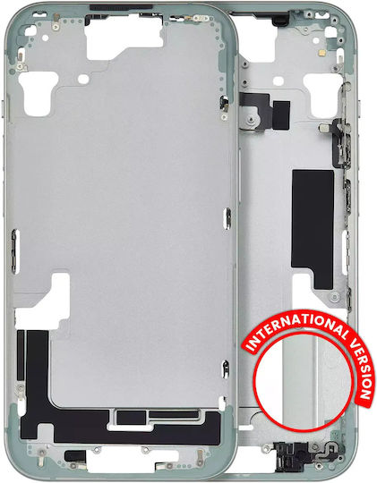 Mid-frame Housing W Small Parts Iphone 15 Eu Global Version Aftermarket Plus Green