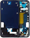 Mid-frame Housing Google Pixel 9a Genuine Oem Obsidian