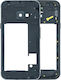 Mittleres Rahmengehäuse Kompatibel Samsung Galaxy Xcover 4 G390 Service Pack Schwarz