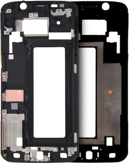 Mid-frame Housing Samsung Galaxy S6 Edge Service Pack Black Sapphire