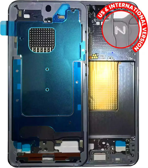 Mid-frame Housing Samsung Galaxy S24 5g Us & International Version Sapphire Blue