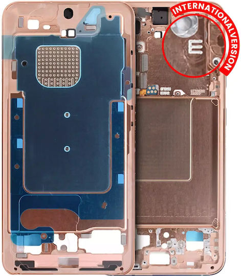 Mid-frame Housing Samsung Galaxy S24 5g International Version Service Pack Sandstone Orange