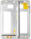Mid-frame Housing Samsung Galaxy S7 Edge Small Parts White