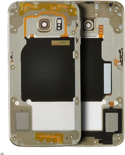 Mid-frame Housing Samsung Galaxy S6 Edge Service Pack Gold Platinum