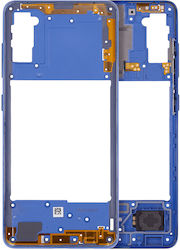 Mid-frame Housing Samsung Galaxy A41 A415 2020 Aftermarket Plus Prism Crush Blue