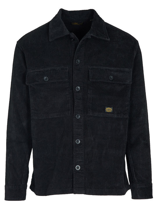 Jack & Jones Overshirt Din Catifea Raiată cu Mâ...