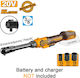 Ingco 20V Battery-Powered 3/8" Electric Ratchet 65 Nm Solo