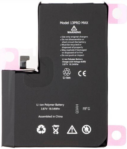 Батерия за мобилен iPhone 13 Pro Max 4352mAh Crack BMS 023711