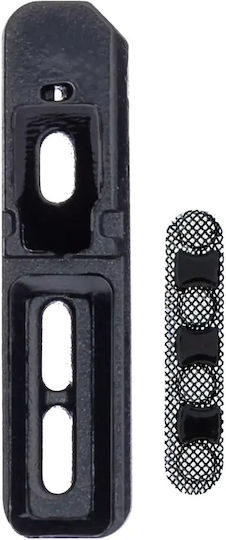 Lautsprecher Mikrofon Mesh iPhone X Schwarze 10er Pack