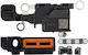 Lautsprecher Mikrofon Gitter iPhone 16 Schwarze 10er Pack